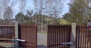 Купить распашные ворота из штакетника Железногорск, цена от 2701 руб.