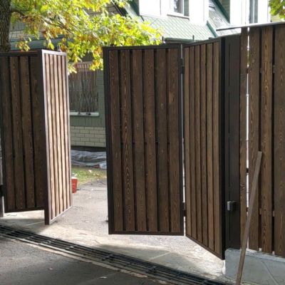 Купите и Закажите Ворота Гармошка: Лучшая Цена от 46518 руб, Установка под Ключ и Доставка в Железногорске и по Области